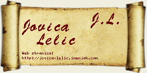 Jovica Lelić vizit kartica